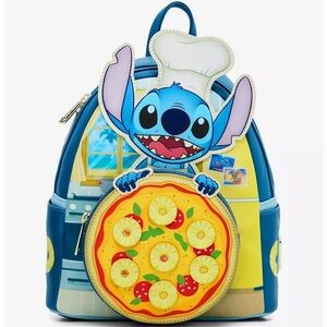 🍍🍕Loungefly Disney Lilo & Stitch Pineapple Pizza Mini Backpack🍍🍕